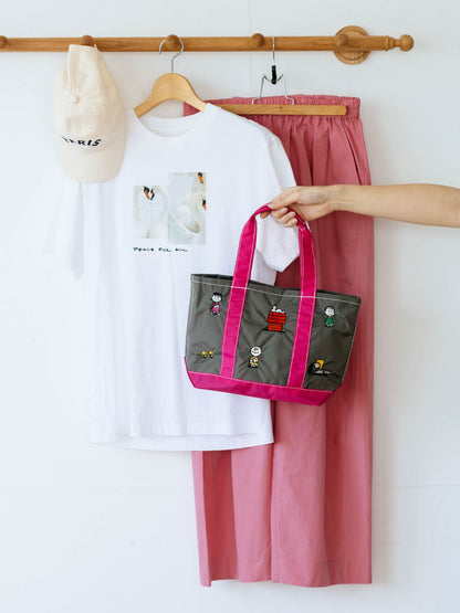 PEANUTS 刺繍トートバッグ