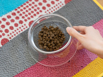 BOROSILICATE GLASS PET BOWL（フードボウル）