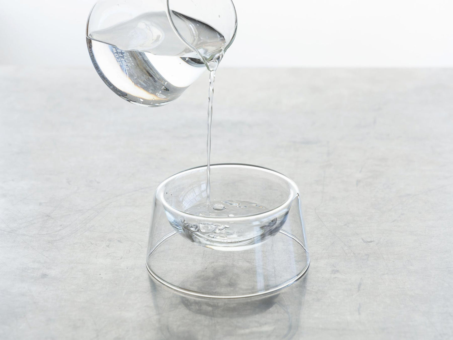 BOROSILICATE GLASS PET BOWL（フードボウル）