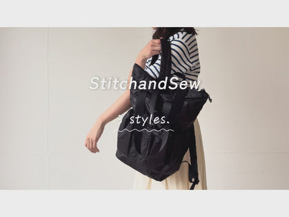 StitchandSew トート型バックパック