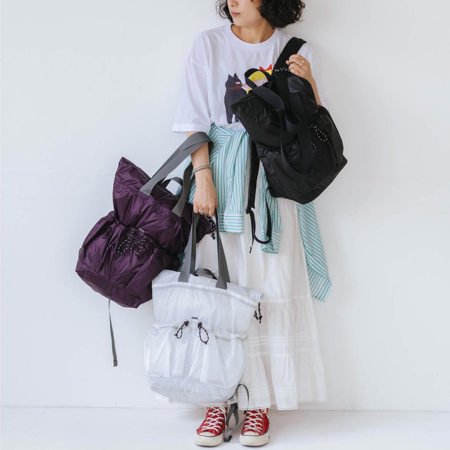 StitchandSew トート型バックパック