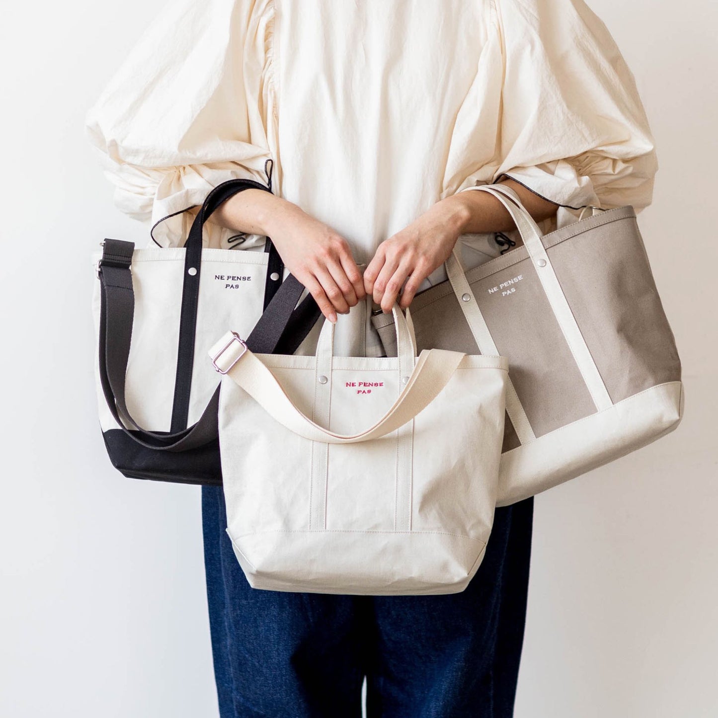 ne pense pas 3WAY タイディートートバッグ