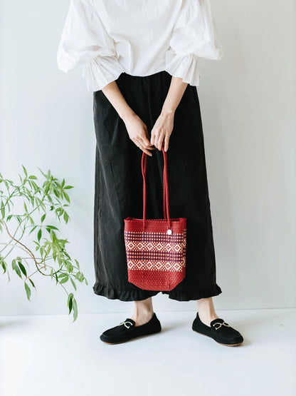 メキシコ メルカドバッグ BUCKET SLIM／GARDEN