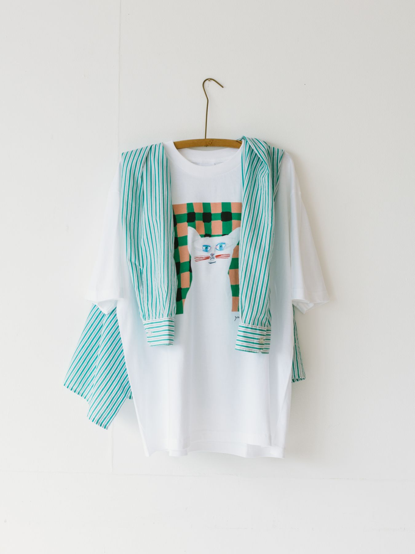 yamasakichiyo × Orneko ビッグシルエットTシャツ