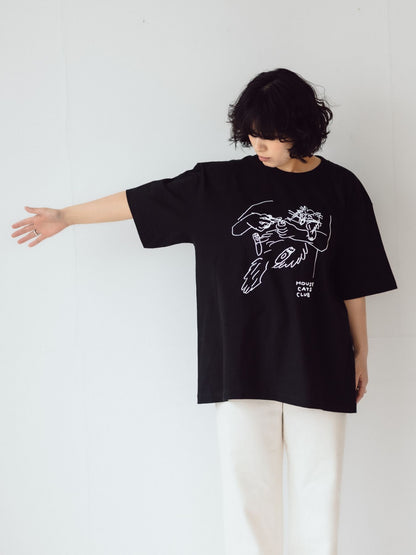 【受注販売】HONGAMA × Orneko ビッグシルエットTシャツ