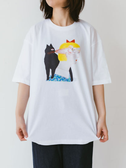 yamasakichiyo × Orneko ビッグシルエットTシャツ