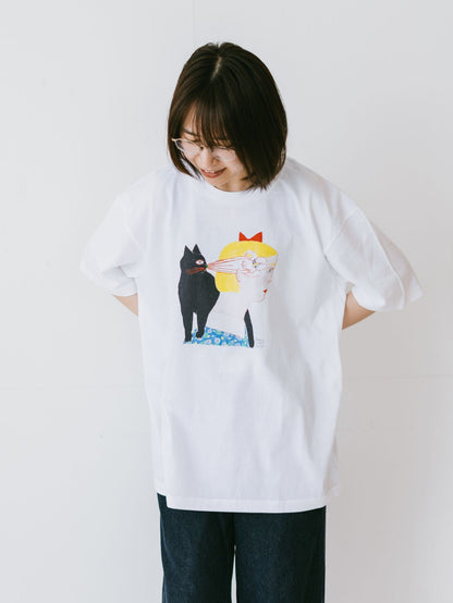yamasakichiyo × Orneko ビッグシルエットTシャツ