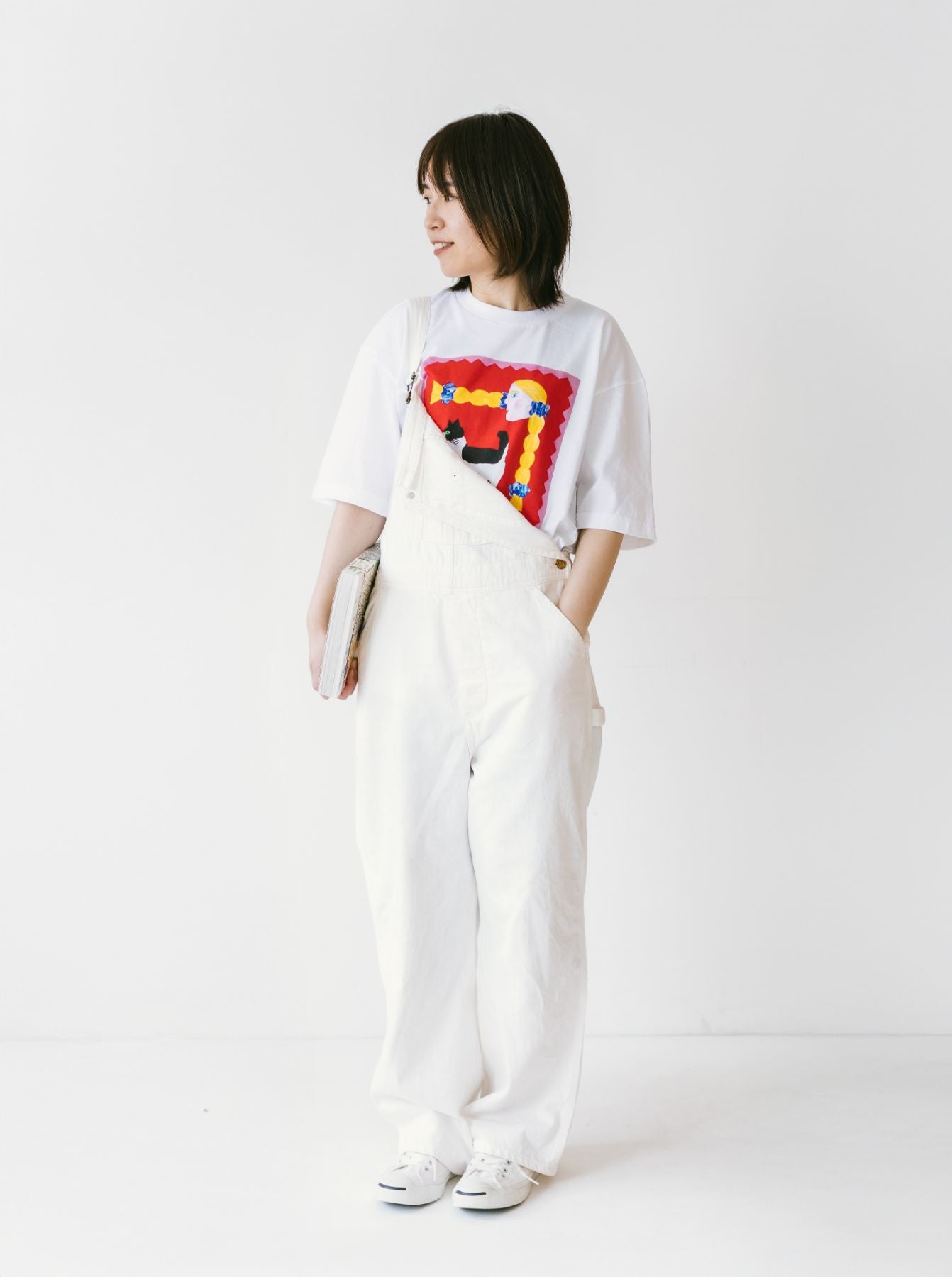 yamasakichiyo × Orneko ビッグシルエットTシャツ