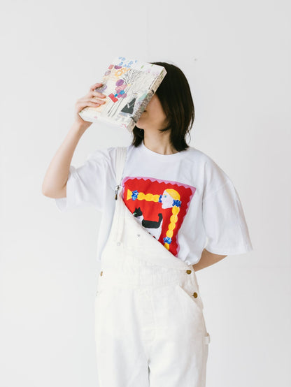 yamasakichiyo × Orneko ビッグシルエットTシャツ