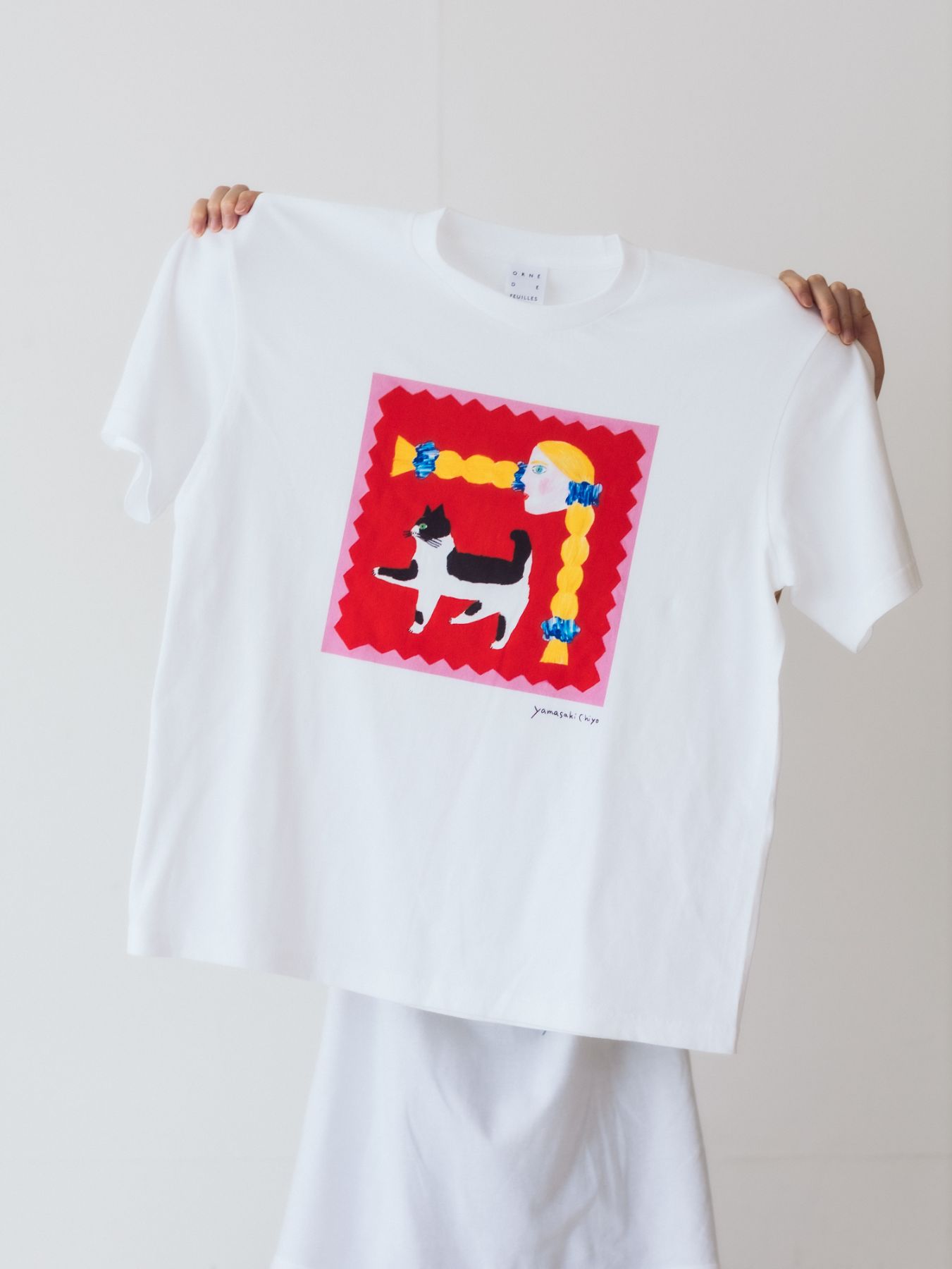 yamasakichiyo × Orneko ビッグシルエットTシャツ