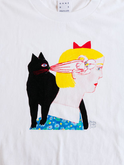 yamasakichiyo × Orneko ビッグシルエットTシャツ