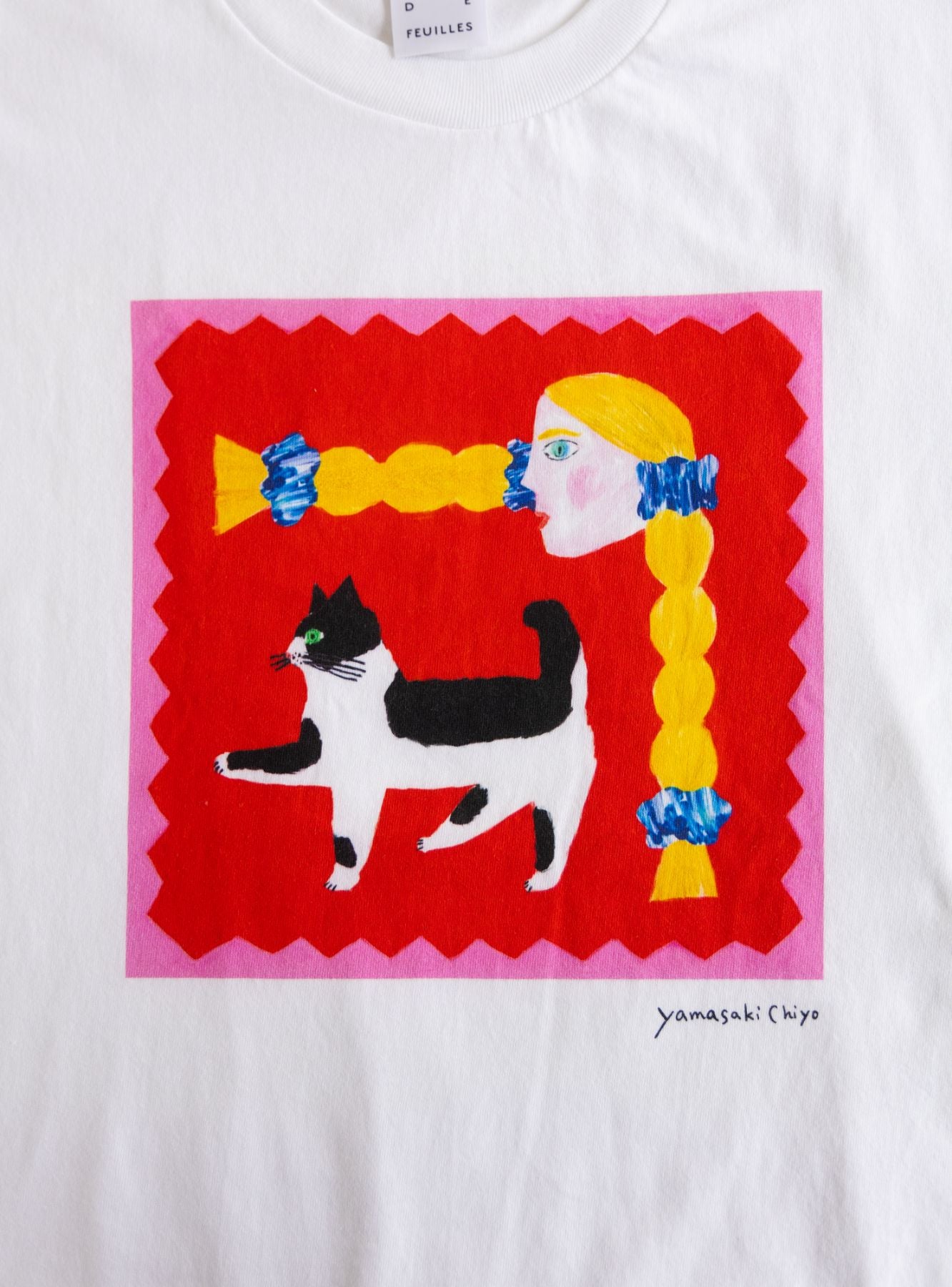 yamasakichiyo × Orneko ビッグシルエットTシャツ