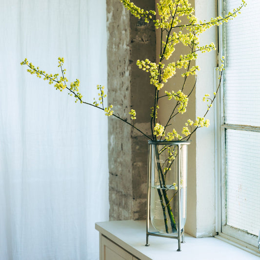 GLASS TUBE WITH STAND
