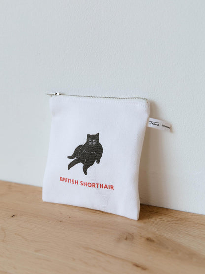 Tomotake ポーチ／BRITISH SHORTHAIR