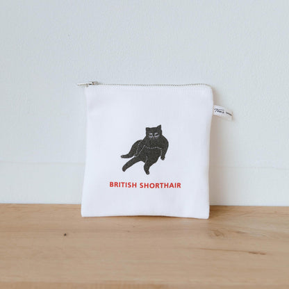 Tomotake ポーチ／BRITISH SHORTHAIR