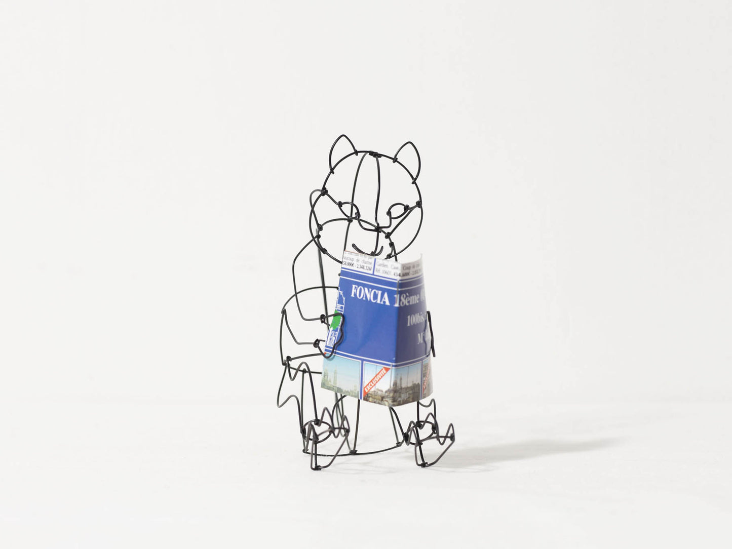 山田一成 ／本を読むネコ