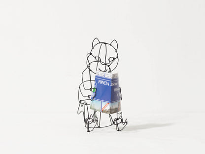 山田一成 ／本を読むネコ