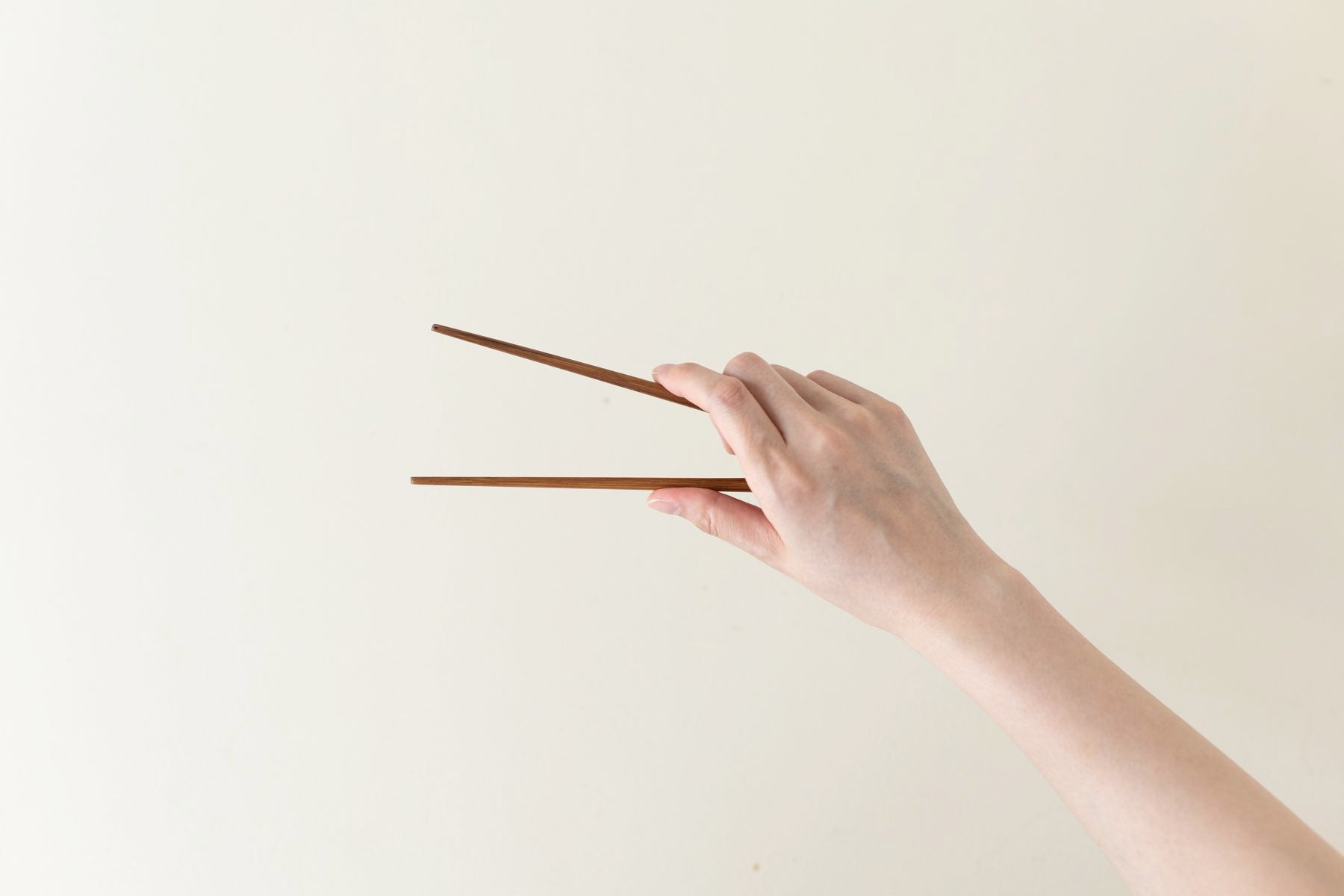 mkn0013_古代箸　拭漆／18cm