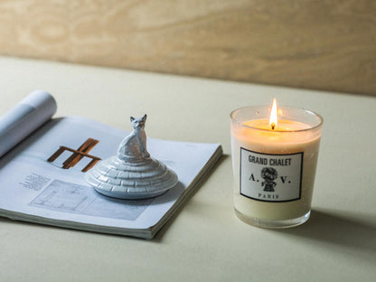 Astier de Villatte Grand Chalet キャンドルカバー／Cat