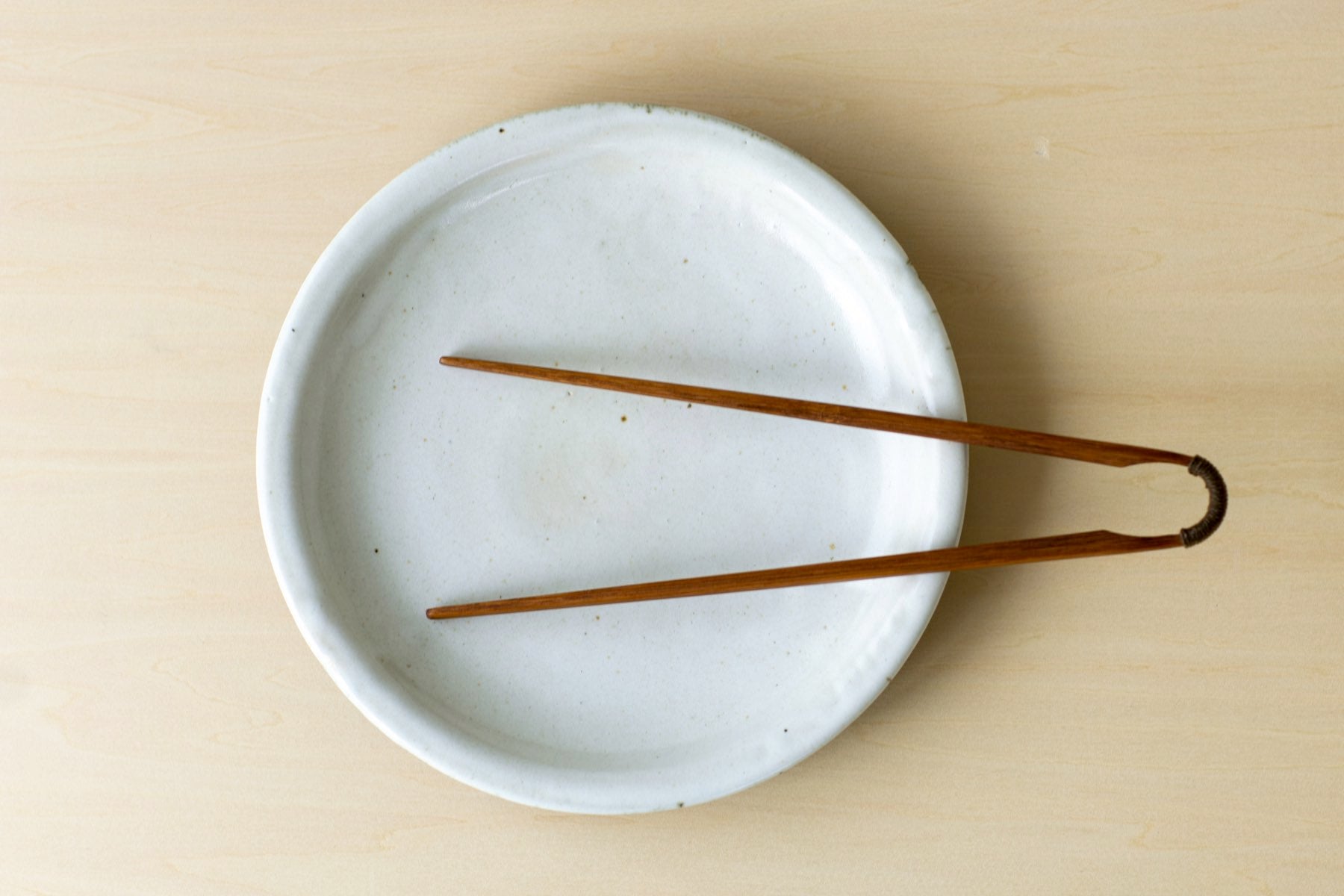 mkn0012_古代箸　拭漆／24cm